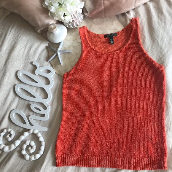 Ralph Lauren Knit Tank Size Large - Picture 2 of 4